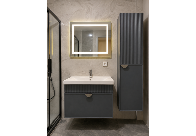 Antrasit Line Banyo Takımı